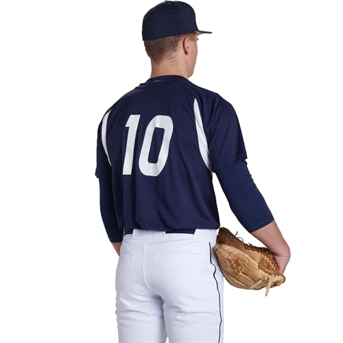 Clean Up 2-Button Men's Baseball/Softball Jersey