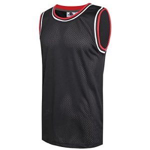 DEHANER Blank Mens Basketball Jersey Mesh Training Practice Athletic Sports Shirts Team Uniforms Fans Outfits Tops