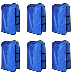 Scrimmage Training Vests Soccer Team Pennies Set of 6