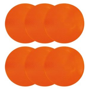 Spot Markers, Non-Slip Floor Dots Agility Markers Flat Field Cones Poly Dots for Gym PE Speed Training