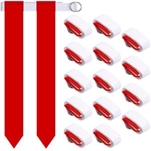 14 Player Flag Football Belt Set, Adjustable Football Flag and Belts Gifts for Youth Adults Sports Training