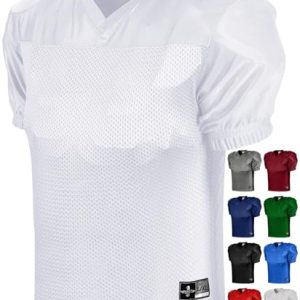 Men’s Football Practice Jersey - Pro-Style, Lightweight & Breathable Mesh Football Jersey for Men