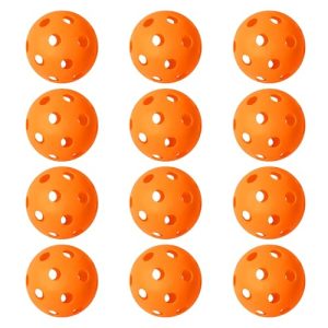 Practice Baseballs, Plastic Baseballs Training, Hollow Airflow Softballs for Pitching, Batting, Catching for All Skill Levels